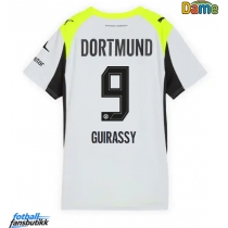Borussia Dortmund Serhou Guirassy #9 Bortedrakt Dame 2025-26 Kortermet